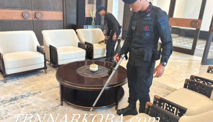 IKN Disapu Bersih, Brimob Kaltim Sambut Presiden Prabowo